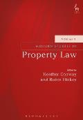 Modern Studies in Property Law