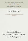 Latin America: Development Programming and United States Investments