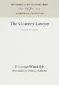 The Country Lawyer: Essays in Democracy