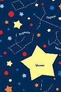 Etchbooks Moses, Constellation, Wide Rule