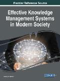 Effective Knowledge Management Systems in Modern Society