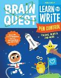 Brain Quest Learn to Write Pen Control Tracing Shapes & More