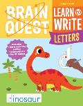 Brain Quest Learn to Write Letters