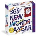 CAL25 365 New Words A Year Page A Day Calendar