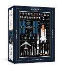 History of Space Travel 500 Piece Puzzle & Poster