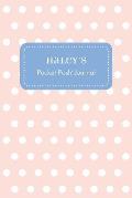Haley's Pocket Posh Journal, Polka Dot