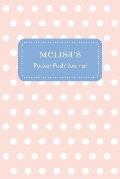 Melisa's Pocket Posh Journal, Polka Dot
