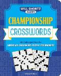 Championship Crosswords 60 Challenges from the American Crossword Puzzle Tournament