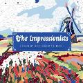 The Impressionists Color-By-Dot Coloring Book