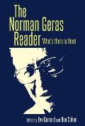 Norman Geras Reader Whats There Is There