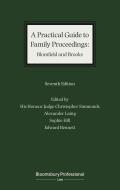 A Practical Guide to Family Proceedings: Blomfield and Brooks