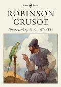 Robinson Crusoe - Illustrated by N. C. Wyeth