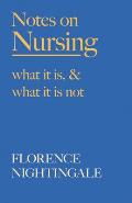 Notes on Nursing - What It Is, and What It Is Not: With a Chapter from 'Beneath the Banner, Being Narratives of Noble Lives and Brave Deeds' by F. J.