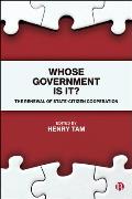 Whose Government Is It?: The Renewal of State-Citizen Cooperation