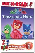 Pj Masks Ready To Read Value Pack Time to Be a Hero Pj Masks Save the Library Owlette & the Giving Owl Gekko Saves the City Power Up Pj Masks