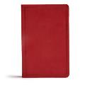 CSB Deluxe Gift Bible, Burgundy Leathertouch