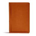 CSB Deluxe Gift Bible, Tan Leathertouch