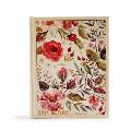 CSB Notetaking Bible, Floral Cloth-Over-Board