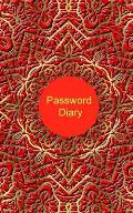 Password Diary: Personal Internet Address and Password Logbook, Website Password Log Book/Directory, Diary, Information, Internet Safe