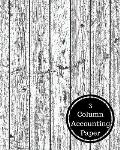 3 Column Accounting Paper: Three Columnar Format