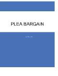 Plea Bargain