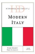 Historical Dictionary of Modern Italy
