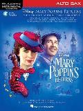 Mary Poppins Returns for Alto Sax Instrumental Play Along Series
