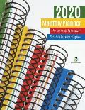 2020 Monthly Planner for Academic Agenda with Schedule Organizer Logbook