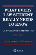 What Every Law Student Really Needs To Know An Introduction To The Study Of Law