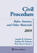 Civil Procedure Rules Statutes & Other Materials 2019 Supplement
