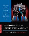 Issues For Debate In American Public Policy Selections From Cq Researcher 2019 Edition
