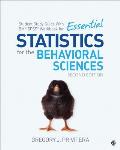 Student Study Guide With Ibmr Spssr Workbook For Essential Statistics For The Behavioral Sciences