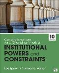 Constitutional Law For A Changing America Institutional Powers & Constraints