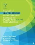 Study Guide for Health & Nursing to Accompany Salkind & Frey′s Statistics for People Who (Think They) Hate Statistics