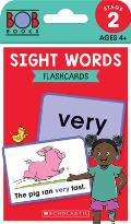Bob Books Sight Words Flashcards Phonics Ages 4 & up Kindergarten Stage 2 Emerging Reader