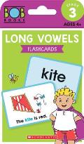 Bob Books - Long Vowels Flashcards Phonics, Ages 4 and Up, Kindergarten (Stage 3: Developing Reader)