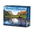 America the Beautiful 2025 6.2" x 5.4" Box Calendar