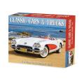 Classic Cars & Trucks 2025 6.2" x 5.4" Box Calendar