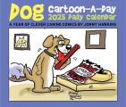 Dog Cartoon-a-Day 2025 6.2" x 5.4" Box Calendar
