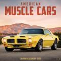 American Muscle Cars 2025 12" x 12" Wall Calendar