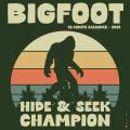 Bigfoot 2025 12" x 12" Wall Calendar