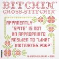 Bitchin' Cross-Stitchin' 2025 12" x 12" Wall Calendar