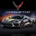 Corvette 2025 12" x 12" Wall Calendar (Foil Stamped Cover)