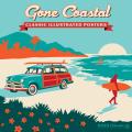 Gone Coastal 2025 12" x 12" Wall Calendar