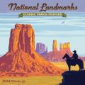 National Landmarks 2025 12" x 12" Wall Calendar