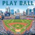 CAL25 Play Ball 18 Month Wall Calendar