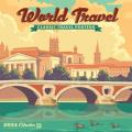 World Travel 2025 12" x 12" Wall Calendar