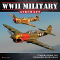 WWII Military Aircraft 2025 7" x 7" Mini Wall Calendar