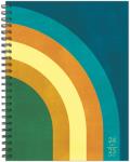 Retro Rainbow Academic July 2024 - June 2026 6.5" x 8.5" Softcover Planner