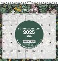 Botanical Nature 2025 12" x 12" Spiral Wall Calendar